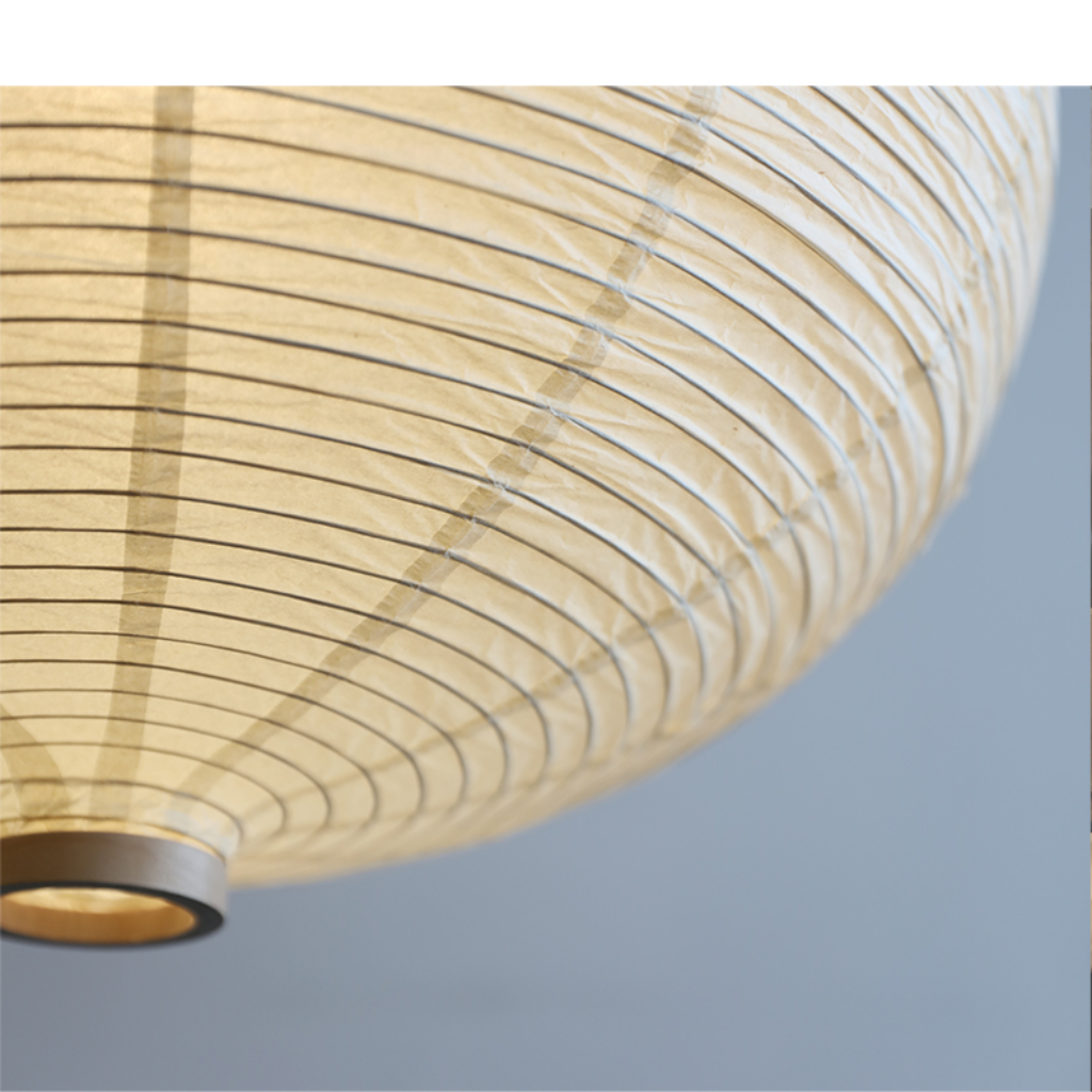 Japanese Paper Globe Pendant Light