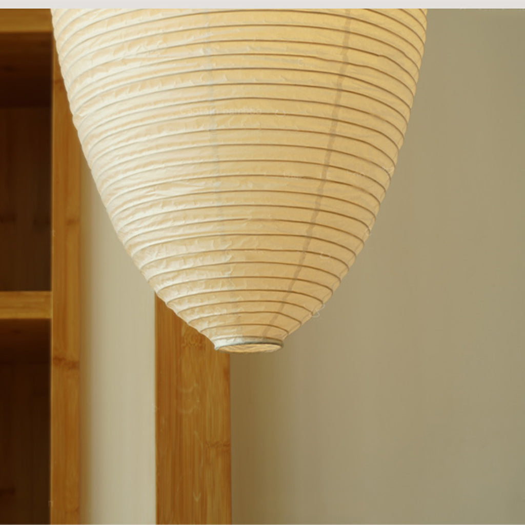 Wabi sabi paper lampshade