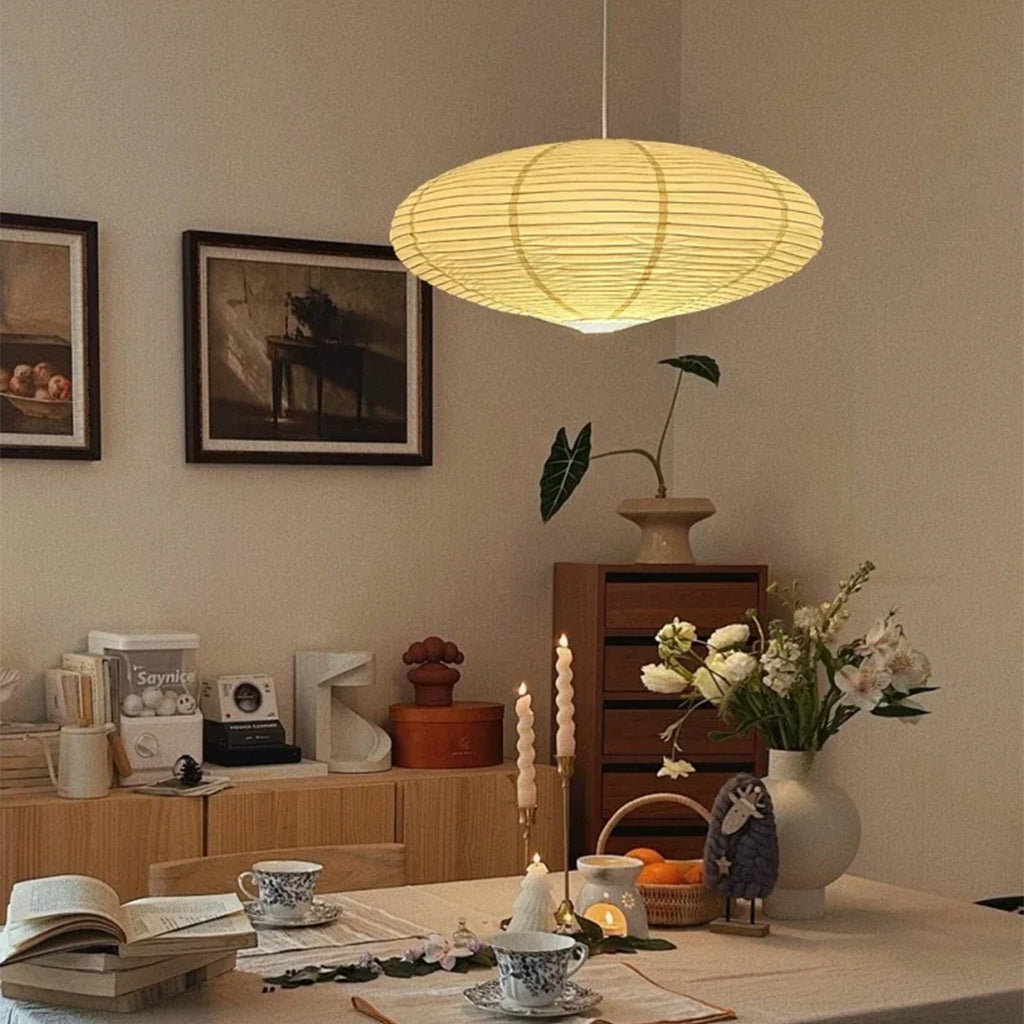 oval rice paper lantern