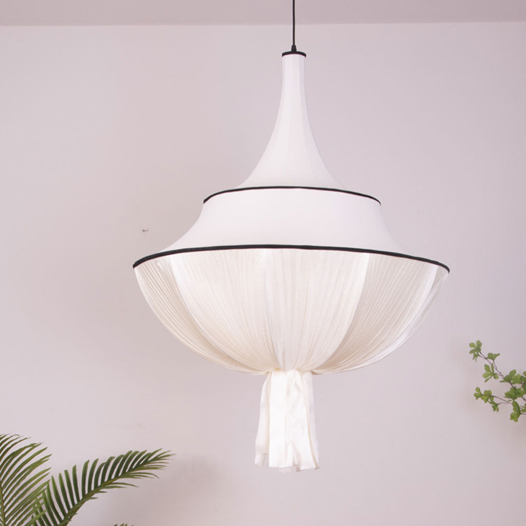 nordic silk chandelier