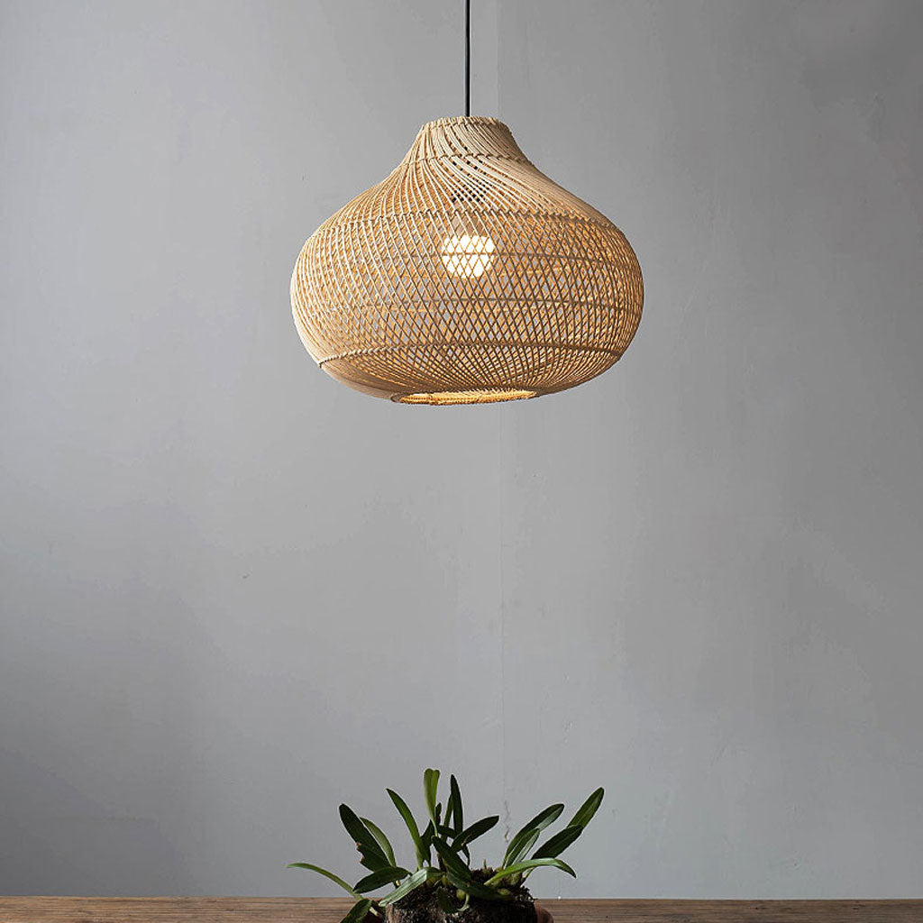 rattan bamboo lampshades