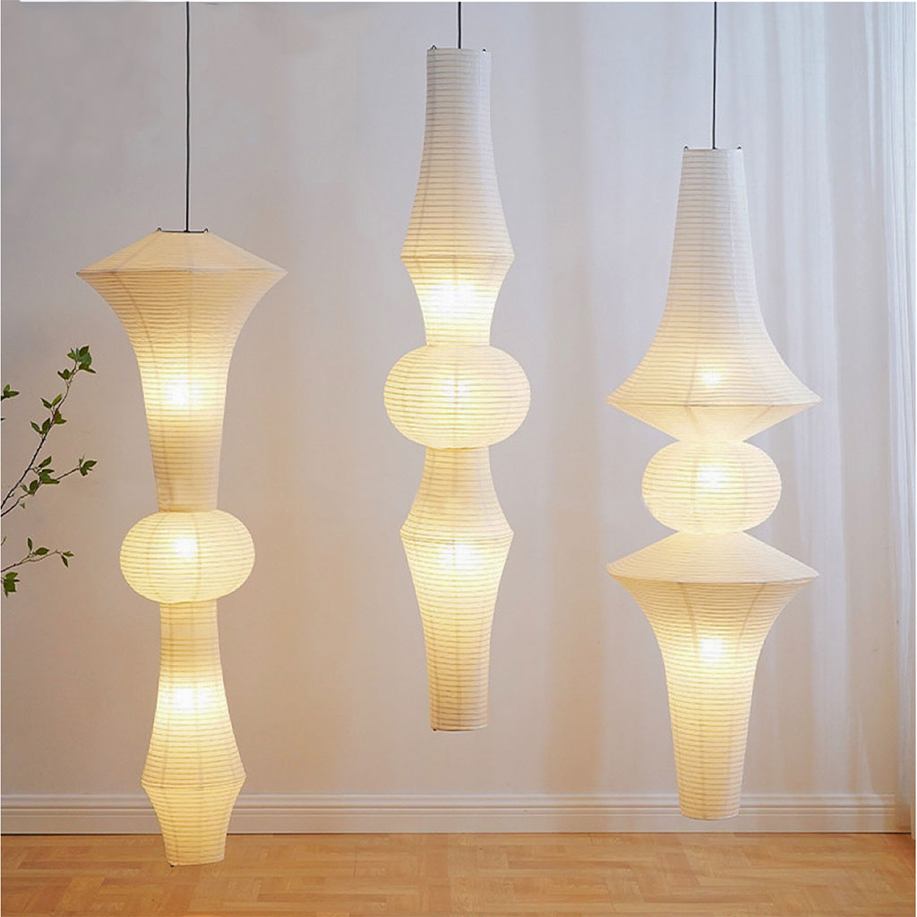 Wabi sabi paper lantern, paper pendant lights, japanese lampshades