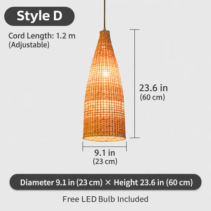 Bamboo Pendant Light 