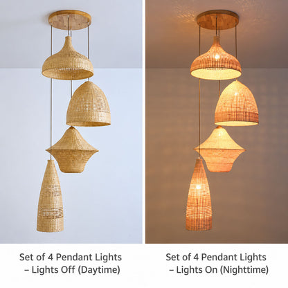 Bamboo Pendant Light 