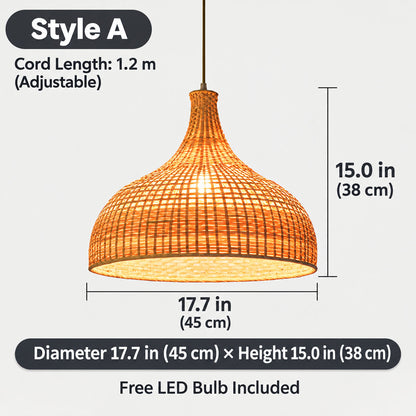 Bamboo Pendant Light 