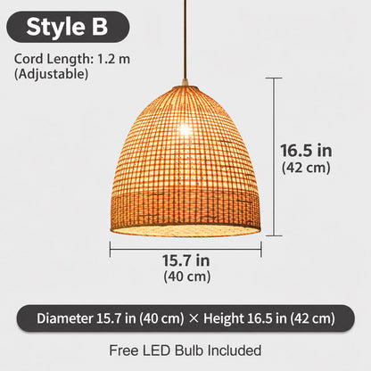 Bamboo Pendant Light 
