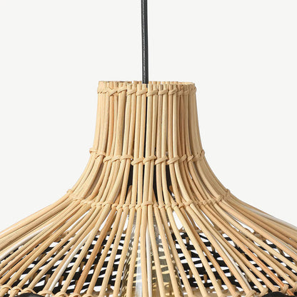 rattan lampshades