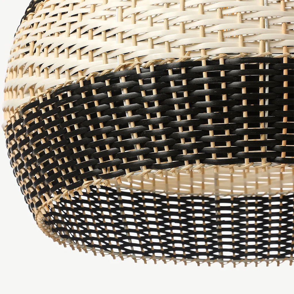 rattan lampshades