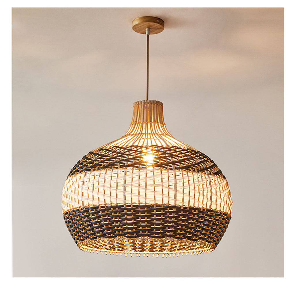 rattan lampshdes