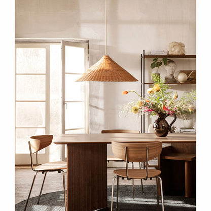 rattan kitchen island lamp