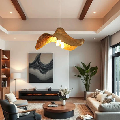 Elowen Rattan Pendant Light