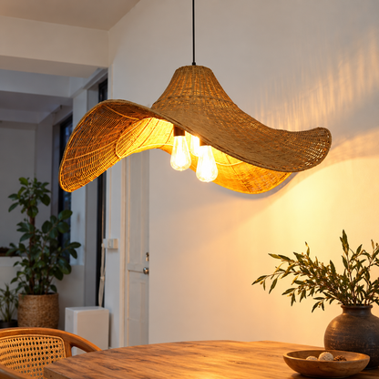 Elowen Rattan Pendant Light