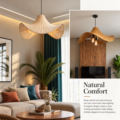 Elowen Rattan Pendant Light