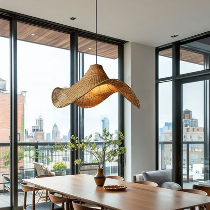 Elowen Rattan Pendant Light