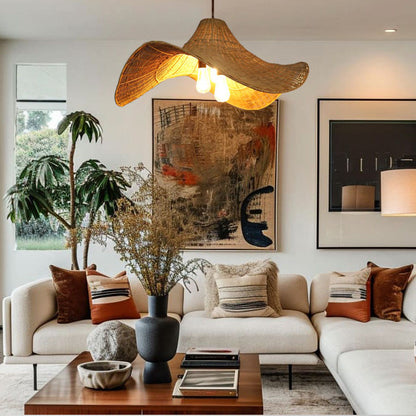 Elowen Rattan Pendant Light