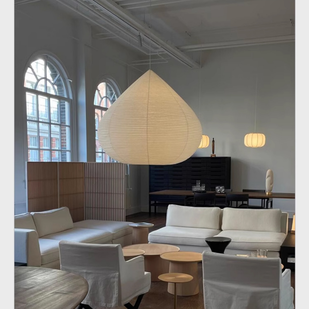 Japanese White Paper Lantern