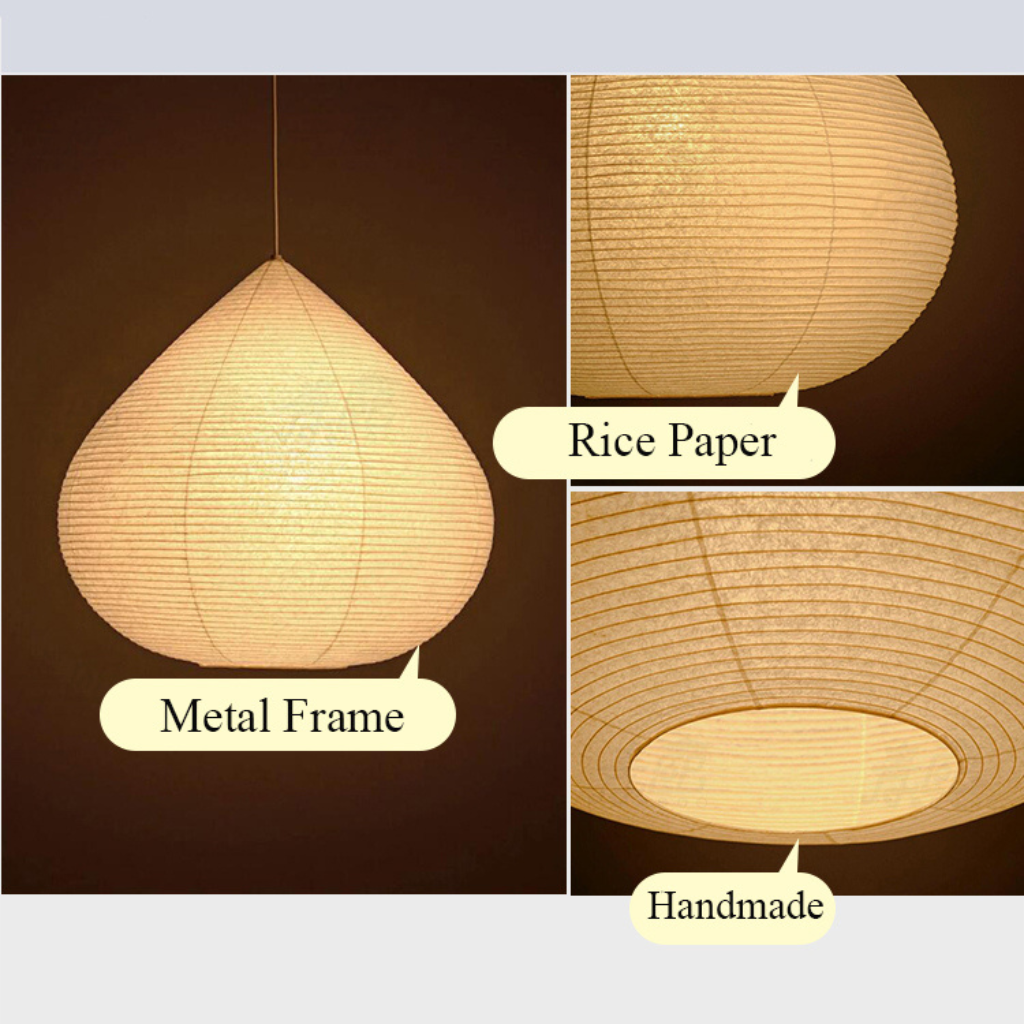 Japanese White Paper Lantern Bedroom
