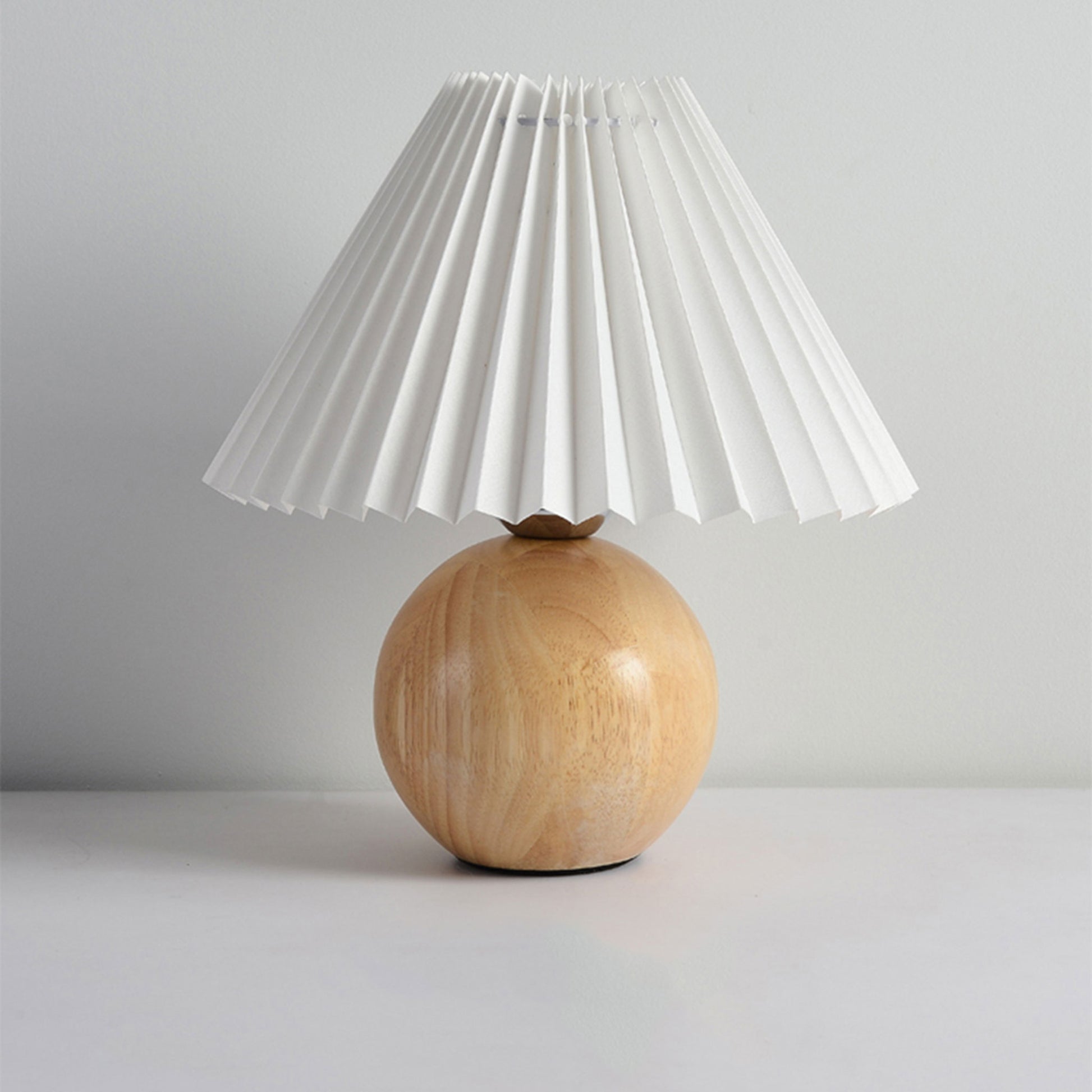 Pleated table night lights