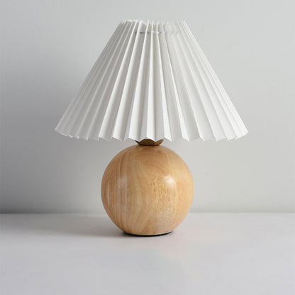 Pleated table night lights