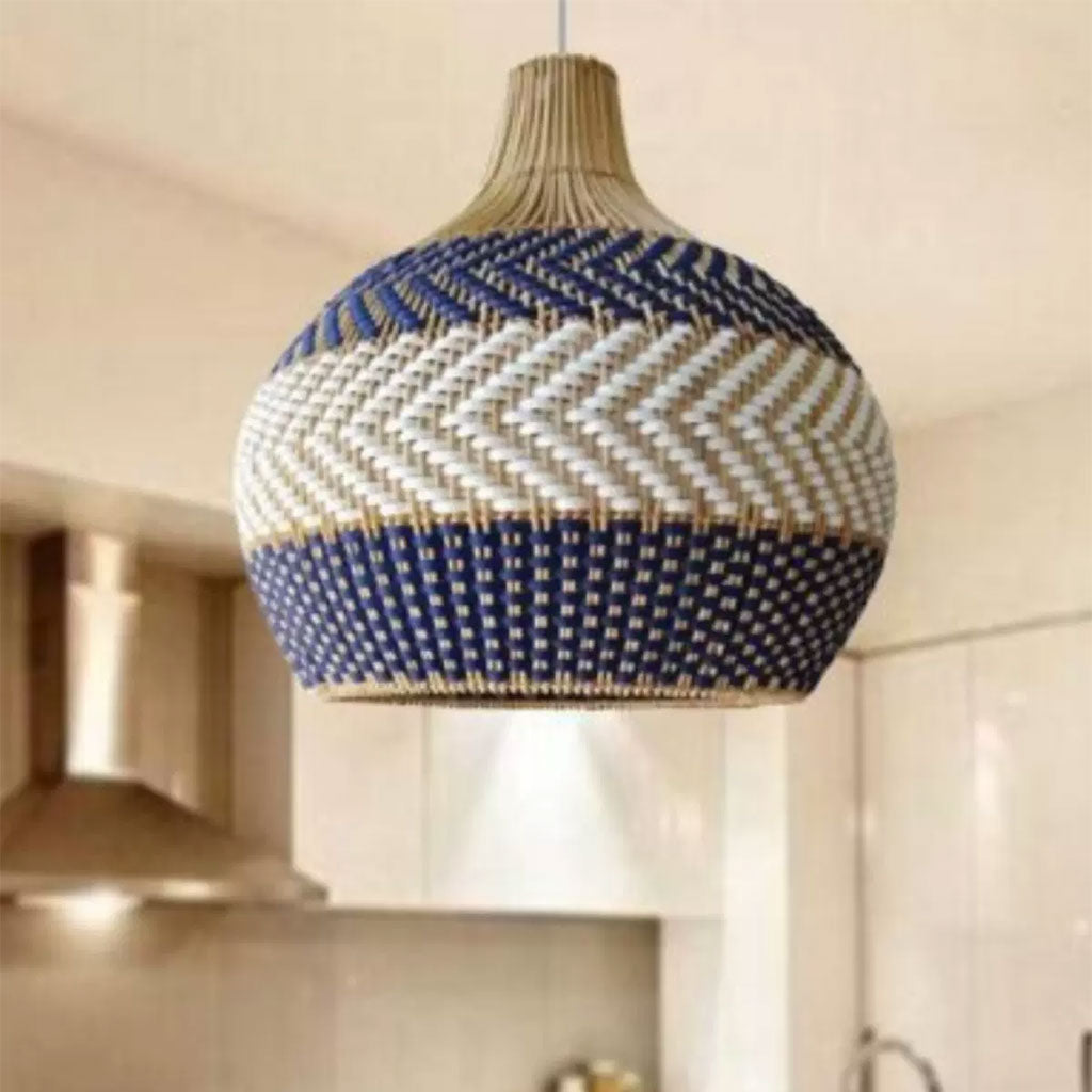 rattan pendant lights