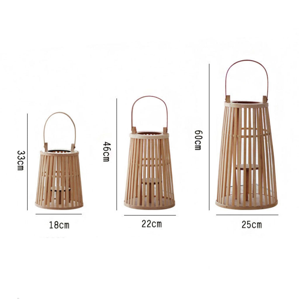 bamboo floor lamp