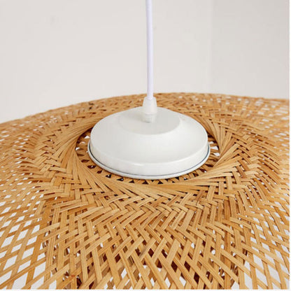 wicker rattan lampshades