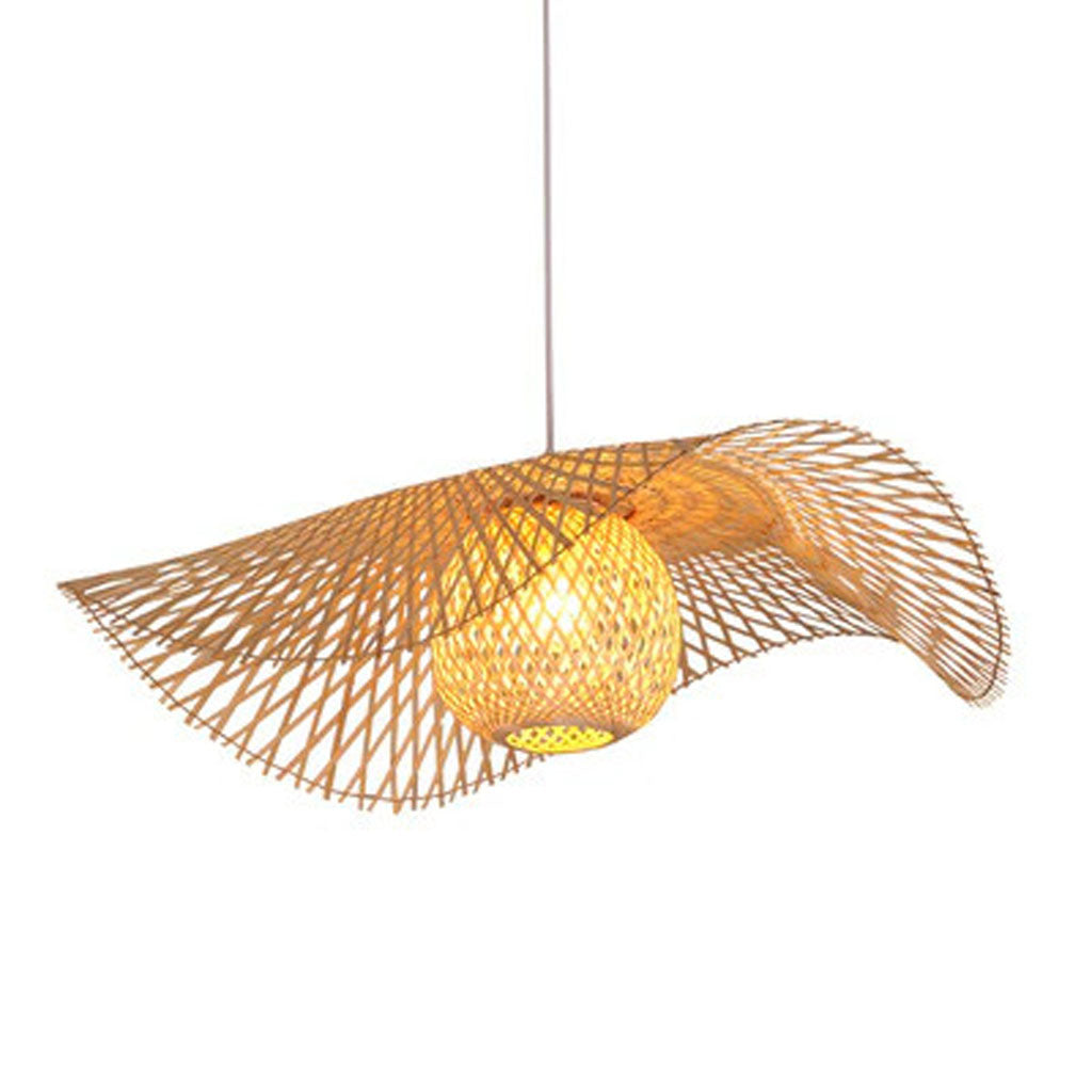 bamboo rattan pendant light