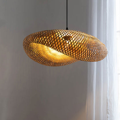 bamboo pendant light, bamboo lamp shades