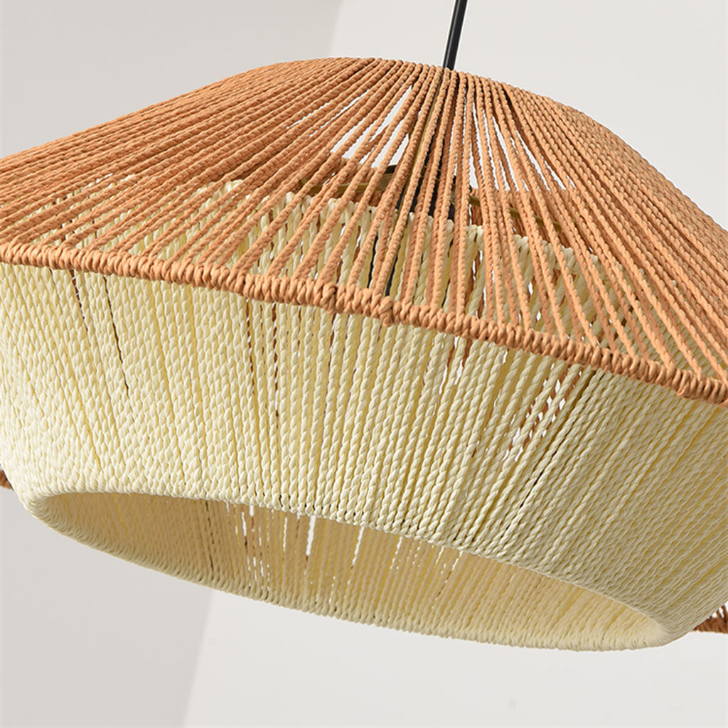 wabi sabi rattan lampshades