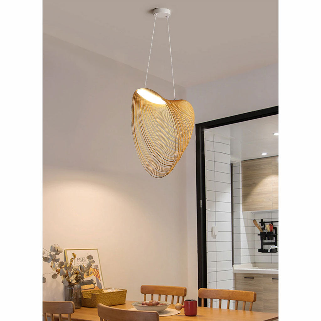 modern wooden ceiling lamp