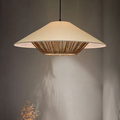 Nordic Pendant Light, Japandi Light Fixture