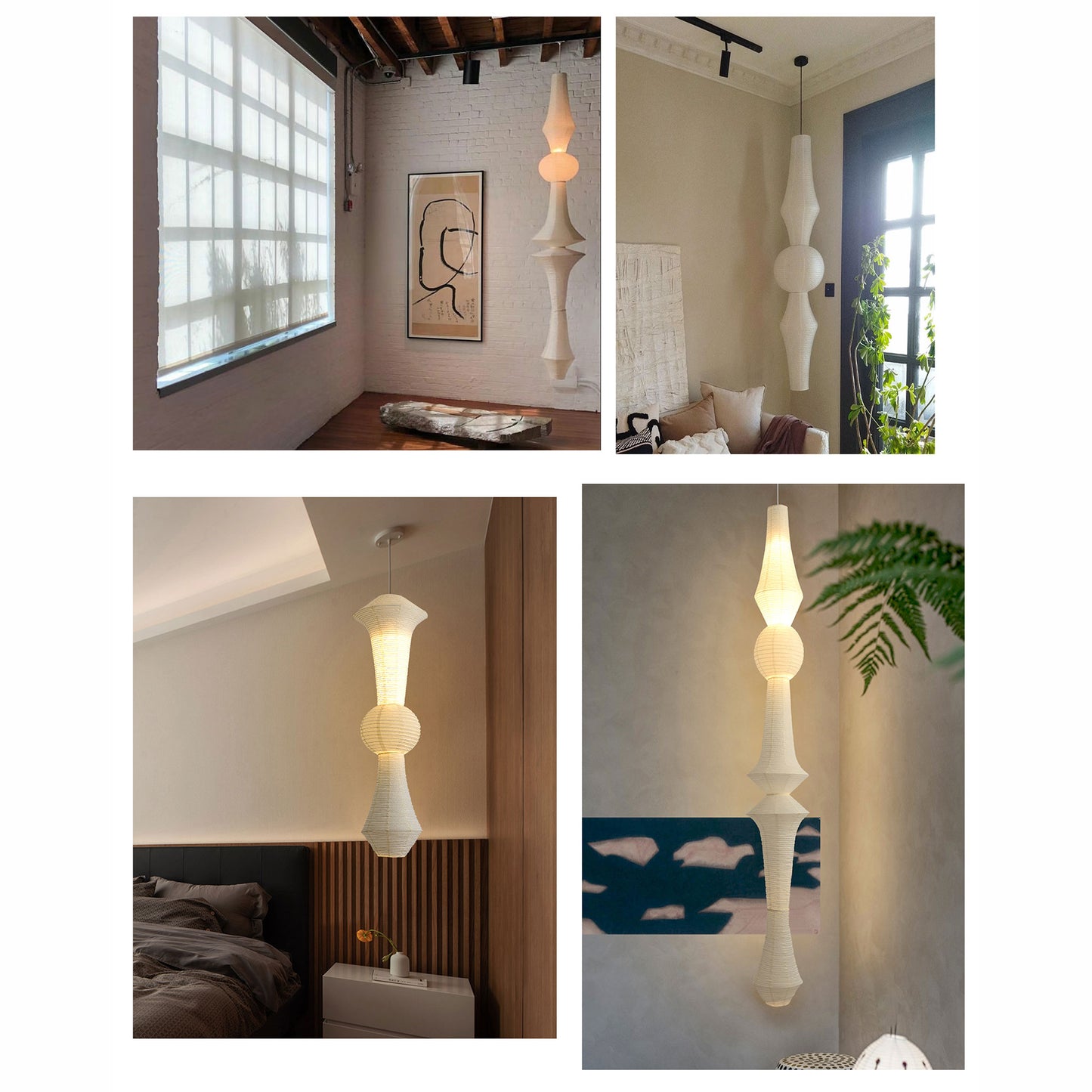 japanese paper hanging lamp