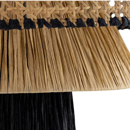 rattan raffia lampshade