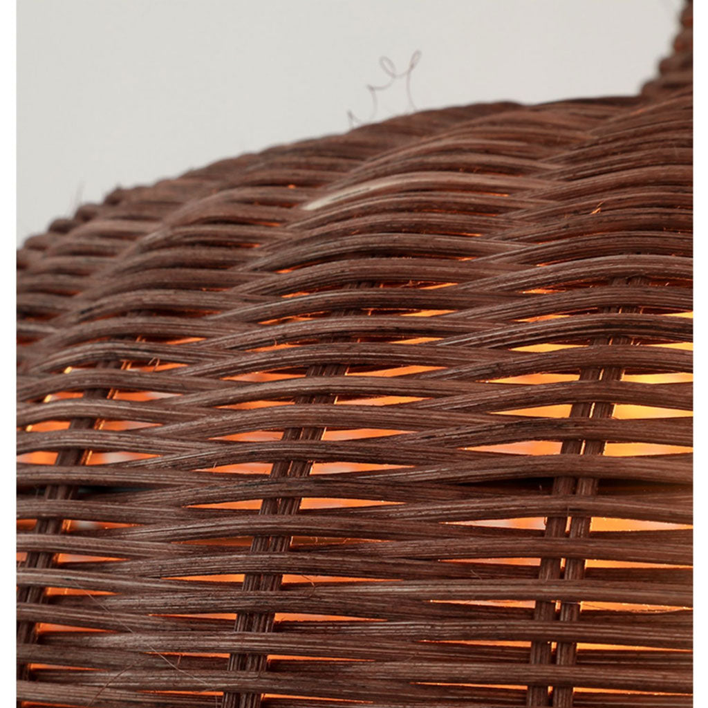 rattan lampshades