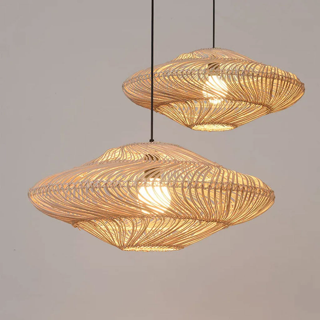 rattan pendant light