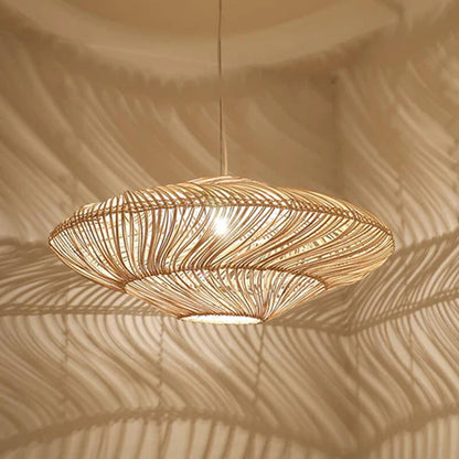 rattan pendant light, bamboo lamp shades