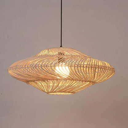 bamboo pendant light