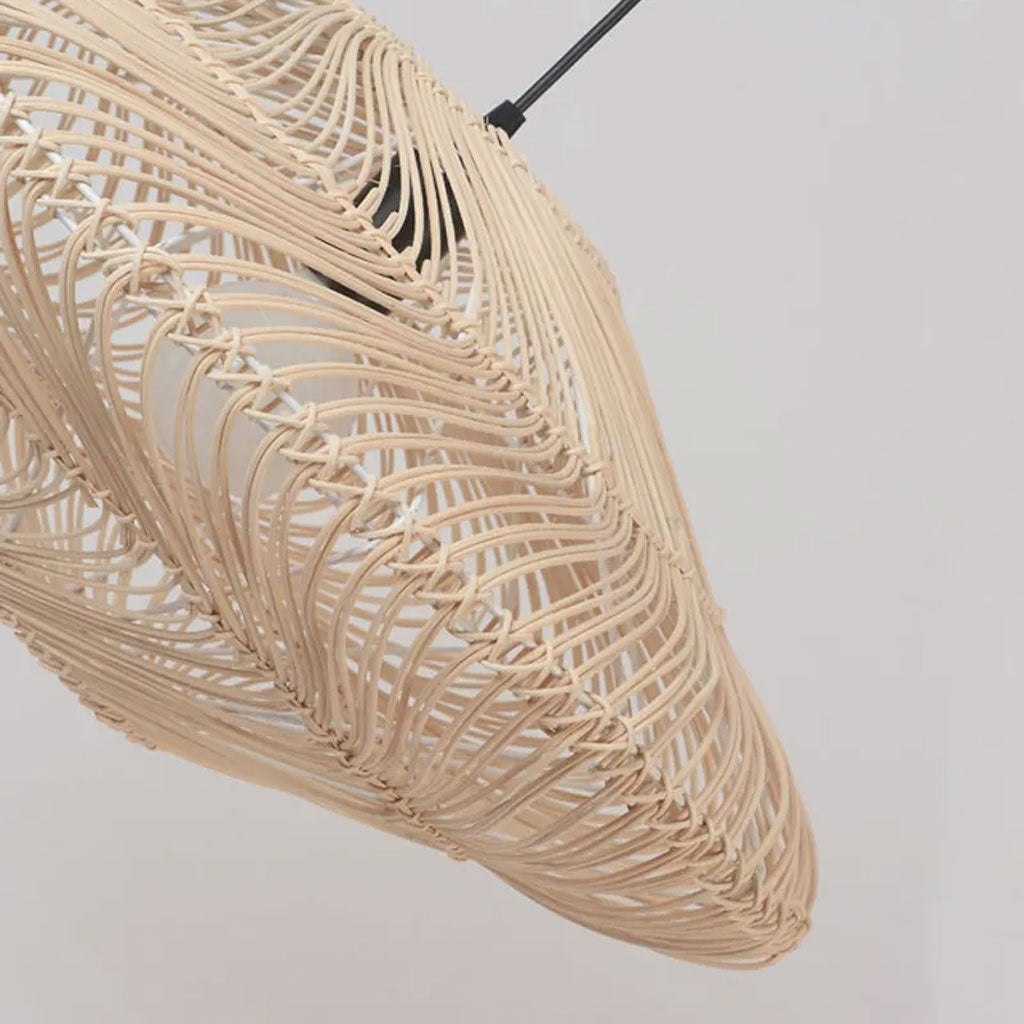 rattan ceiling lamp