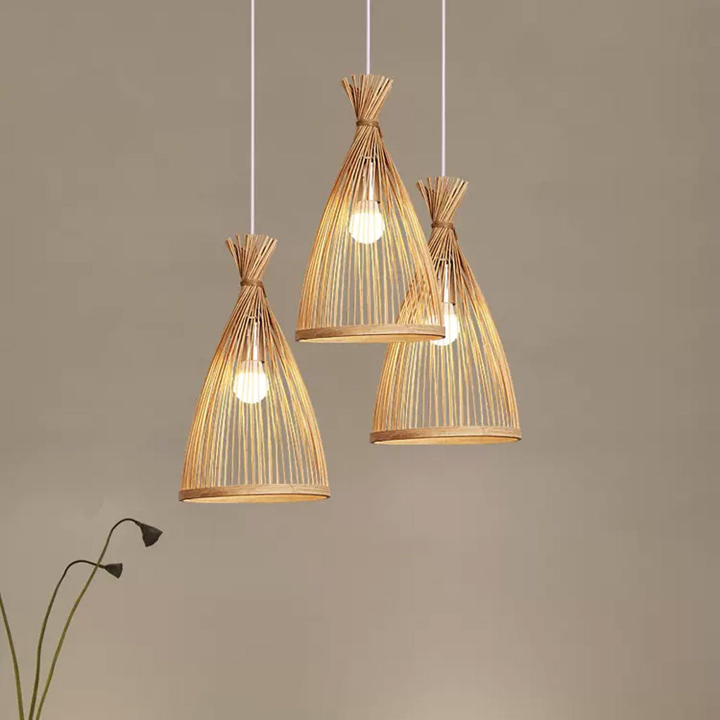 rattan pendant light