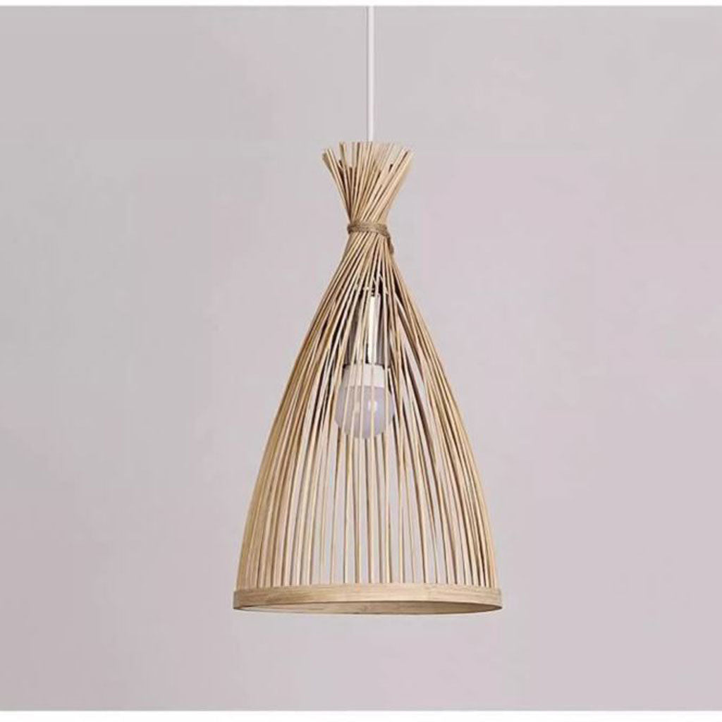 wicker rattan pendant light