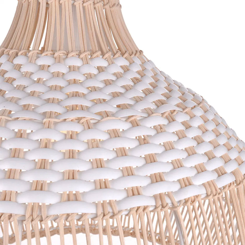 rattan lampshade