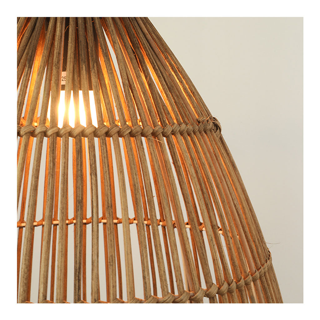 rattan lampshades