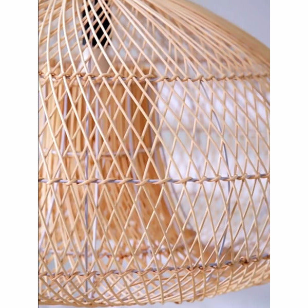 rattan lampshades