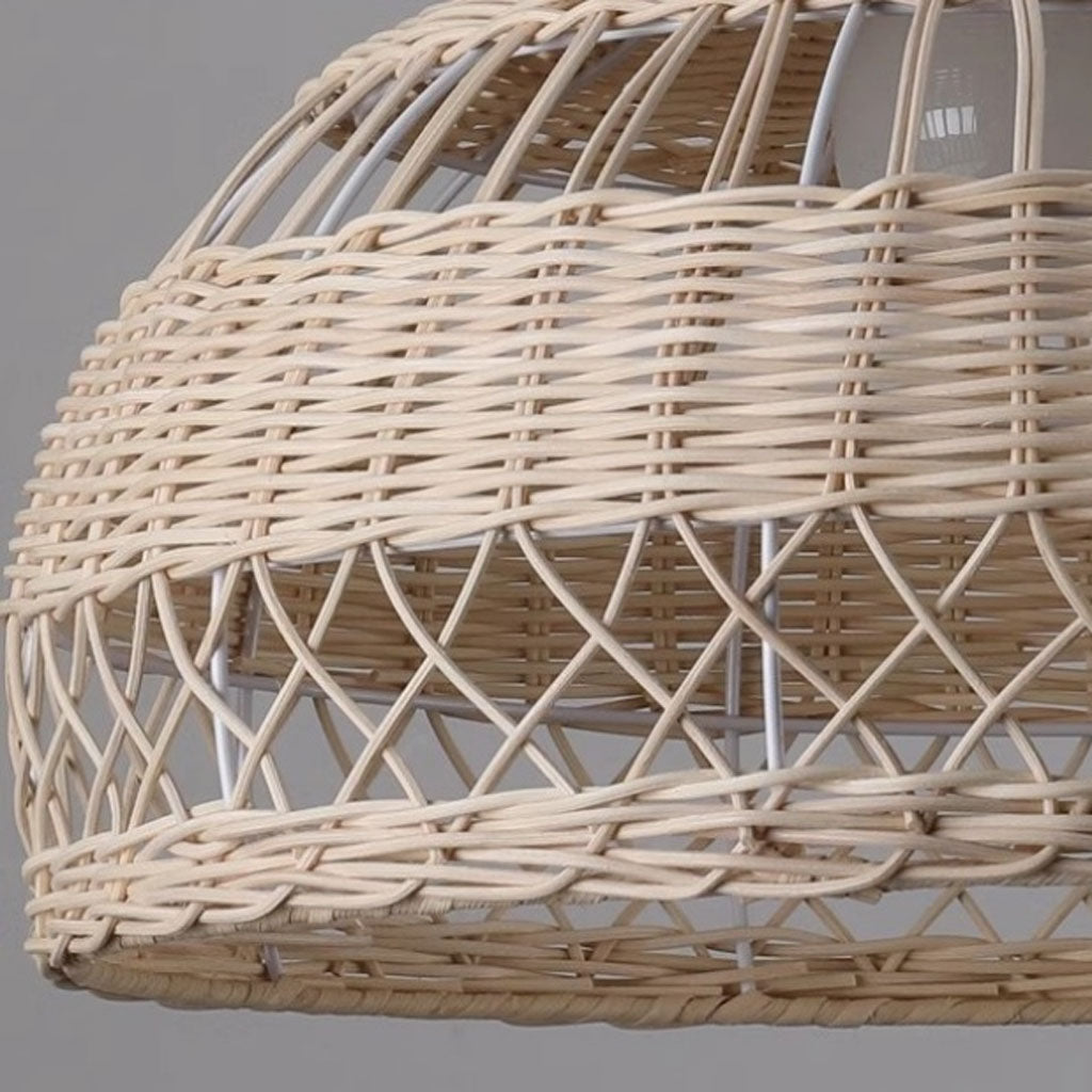 rattan bamboo lampshades