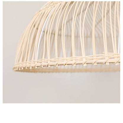 rattan lampshades