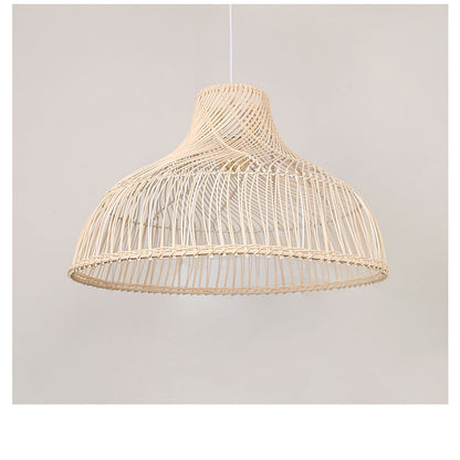 rattan pendant light