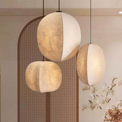 wabi sabi silk pendant light